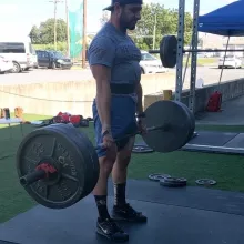 Dr. Igolnikov lifting weights