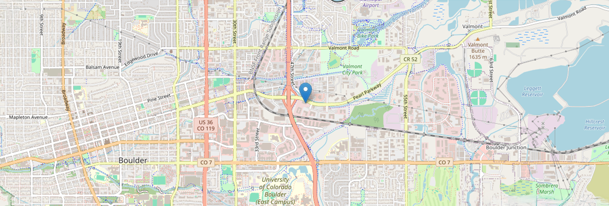 Map - Boulder Location