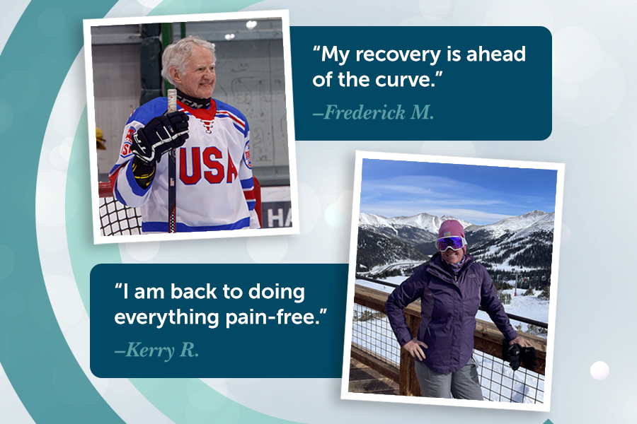 patient photos & quotes